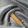 Tesatura jacquard - design floral, Gri - imagine 8