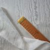 Tesatura Jacquard tip moire, Ivoire - imagine 5