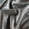 Țesătură jerse cu fir de lurex - design uni, Argintiu - imagine 6