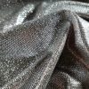 Țesătură jerse cu fir de lurex - design uni, Argintiu - imagine 4