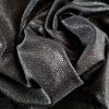Tesatura jerse cu fir de lurex - design uni, Negru intens - imagine 3
