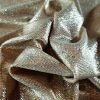 Țesătură jerse cu fir de lurex - design uni, Auriu - imagine 2