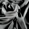Jerse elastic din viscoza - design uni, Negru intens