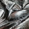 Tesatura tip piele ecologica - design uni, Argintiu