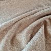 Stofă din fibre naturale - design fantezie, Bej deschis - imagine 5