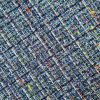 Stofa cu inserție fir lurex - design fantezie, multicolor - imagine 4