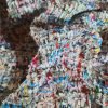 Stofa fantezie cu zulufi și inserție de fir lame, Multicolor - imagine 6