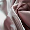 Tafta duchesse cu fata dublă - design uni,  Roz pudră - imagine 2