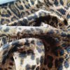 Tesatura tip Matlase din bumbac- design Animal Print, Maro închisNegru - imagine 9