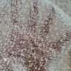 Broderie grea cu suprafața acoperita de mărgele cu perle si micropaiete- design luxury, Alb - imagine 5