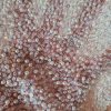 Broderie grea cu suprafața acoperita de mărgele cu perle si micropaiete- design luxury, Roz nude - imagine 6