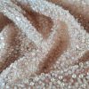 Broderie grea cu suprafața acoperita de mărgele cu perle si micropaiete- design luxury, Roz nude - imagine 10