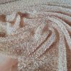 Broderie grea cu suprafața acoperita de mărgele cu perle si micropaiete- design luxury, Roz nude - imagine 3