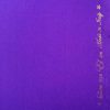 Tesatura din matase naturala -  crepe de chine -  design uni, Mov pruna - imagine 4
