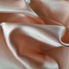 Tesatura crepe de chine din matase naturala - design uni,  Roz nude - imagine 3