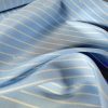 Tesatura premium crepe de chine - matase naturala,  Bleu/Alb - imagine 8
