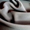 Tesatura plina - crepe elastic design uni, Negru - imagine 2