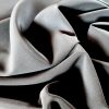 Tesatura plina - crepe elastic design uni, Negru