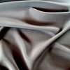 Tesatura plina - crepe elastic design uni, Negru - imagine 4