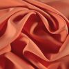 Tesatura crepe elastic - desing uni, Portocaliu bostaniu - imagine 7