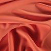 Tesatura crepe elastic - desing uni, Portocaliu bostaniu - imagine 8