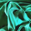 Tesatura duchesse din matase naturala- Verde smarald - imagine 3