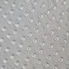 Tesatura jacquard cu buline satinate 3D, Ivoire - imagine 8