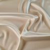 Tesatura satinată din matase naturala - design uni fata dublă, Ivoire - imagine 4