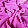 Tesatura plina - crepe elastic design uni, Cyclamen - imagine 5