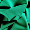 Stofa premium de lână- design uni, Verde gazon - imagine 2
