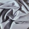 Stofa premium din lână - design uni, Lila deschis - imagine 3