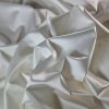 Tafta duchesse cu elastan - design uni, Ivoire - imagine 3