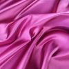 Tafta duchesse cu fata dublă - design uni, Mov sfeclă,  Magenta - imagine 8