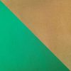 Tafta duchesse cu fata dublă  - design cameleon, Verde/Mustar/Auriu - imagine 11