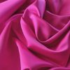 Tafta plina duchesse cu fata dublă usor satinata -  design uni, Cyclamen
