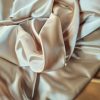 Tafta duchesse cu fata dublă - design uni, Galben auriu / Gri pearl - imagine 10