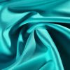 Tafta duchesse cu fata dublă - design uni, Turcoaz / Verde Azuriu - imagine 7