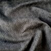 Tesatura Brocart cu floricele reliefate și insertii discrete de fir lurex, Negru