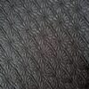 Tesatura Brocart cu floricele reliefate și insertii discrete de fir lurex, Negru - imagine 6
