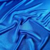 Tesatura crepe plină, tip fata dublă, mat-satinat cu design uni, Albastru electric - imagine 4