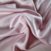Tesatura crepe plină , tip față dublă,  mat - satinat cu design uni, Roz - vintage