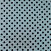 Tesatura din viscoza - crepe design buline , Turcoaz Negru - imagine 2