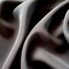 Țesătură dublu crepe din viscoza  - design uni, Negru - imagine 2