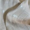 Tesatura de in cu micropaiete aplicate - design liniar, Ivoire - imagine 2