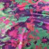 Tesatura jacquard cameleon fata dublă - design exotic floral, Multicolor - imagine 9