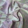 Tesatura jacquard  - design floral supradimensionat, Lila Gri pearl