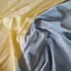 Tesatura Jacquard tip tafta cu design floral sub formă de panouri succesive , Multicolor pastel - imagine 6