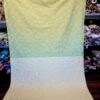 Tesatura Jacquard tip tafta cu design floral sub formă de panouri succesive , Multicolor pastel - imagine 13