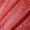 Tesatura jacquard  - tip organza , Roz - Candy cu Auriu - imagine 3