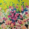 Țesătură tip mikado sub formă de panou - Imprimeu floral, Multicolor - imagine 5